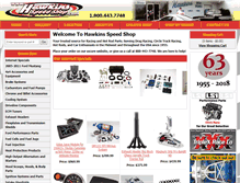 Tablet Screenshot of hawkinsspeedshop.com